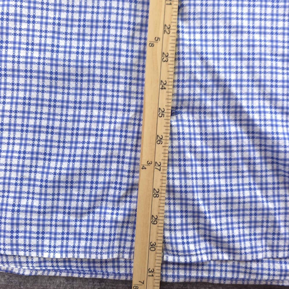 Visconti Signature Series Shirt Large Limited Edition Blue Check Long Sleeve - Picture 5 of 8